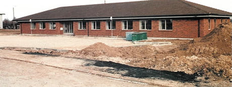 The first new built DSV office in Skuldelev, Denmark