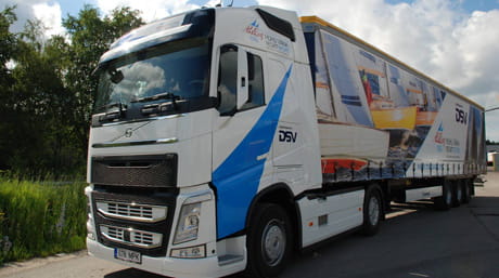 specially designed DSV truck